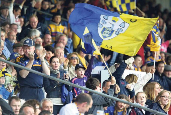 Clare fans are expected to turnout in large numbers to welcome the Clare hurlers home watch Clare V Galway in the Under 21 Semi Final.Pic Arthur Ellis.