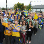 Clare hurlers homecoming at Sixmilebridge