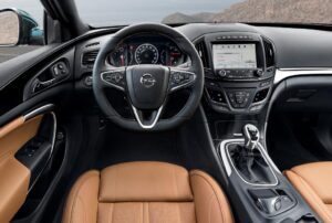 The interior of the new Insignia features IntelliLink