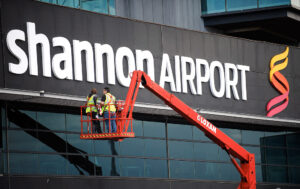 Shannon Airport sign