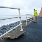 Storm Damage at Lahinch