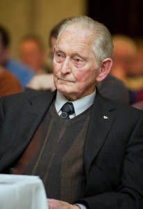 Henry Neylon of Michael Cusack's, on the night of his election as Clare GAA President, at the Clare GAA annual convention in the Auburn Lodge Hotel, Ennis in December 2012. Photograph by John Kelly.