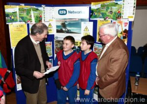 Arthur Byrne, Patrick Scanlan, Tadhg Collins, Billy Nutley at the Keep Safe Day