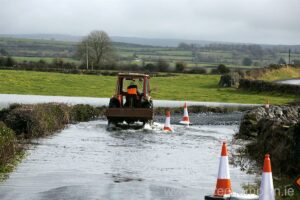  The only viable mode of transport available to residents in Peterswell near Ardrahan South Galway. Photograph by Arthur Ellis.