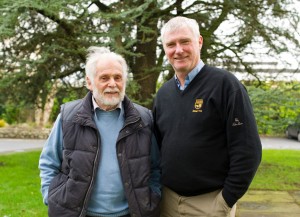 Noel Gavin of Kilkee, right, who is running in the local elections in May in the West Clare area, pictured with Jim Connolly, founder of the Independence Together Organisation, under which Noel is running.