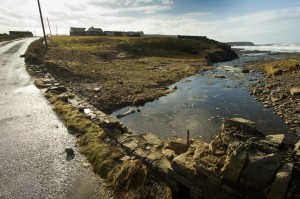 A view of some of the destruction caused by the latest high seas and gales at Cladagh, Miltown Malbay. Photograph by John Kelly.