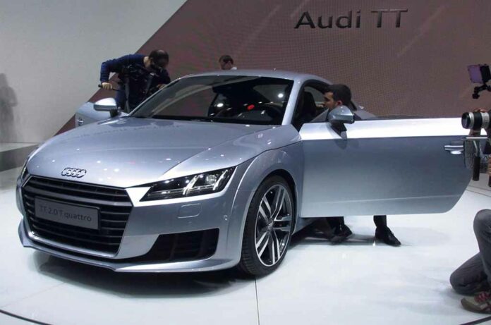 The third generation Audi TT made its debut at Geneva.