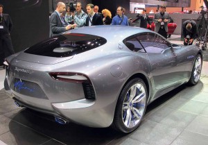 Maserati's gorgeous Alfieri Coupé was my star of the show.