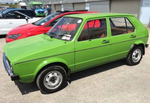 This Mk 1 Volkswagen Golf provided a clear illustration of how far we've come in the intervening years since it came off the production line.