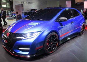 The Honda Civic Type R is officially still a concept but it's very close to final production trim.