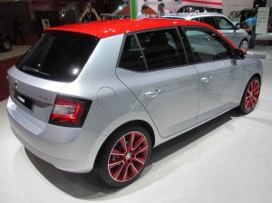 The new Skoda Fabia has a sharper look both inside and out.