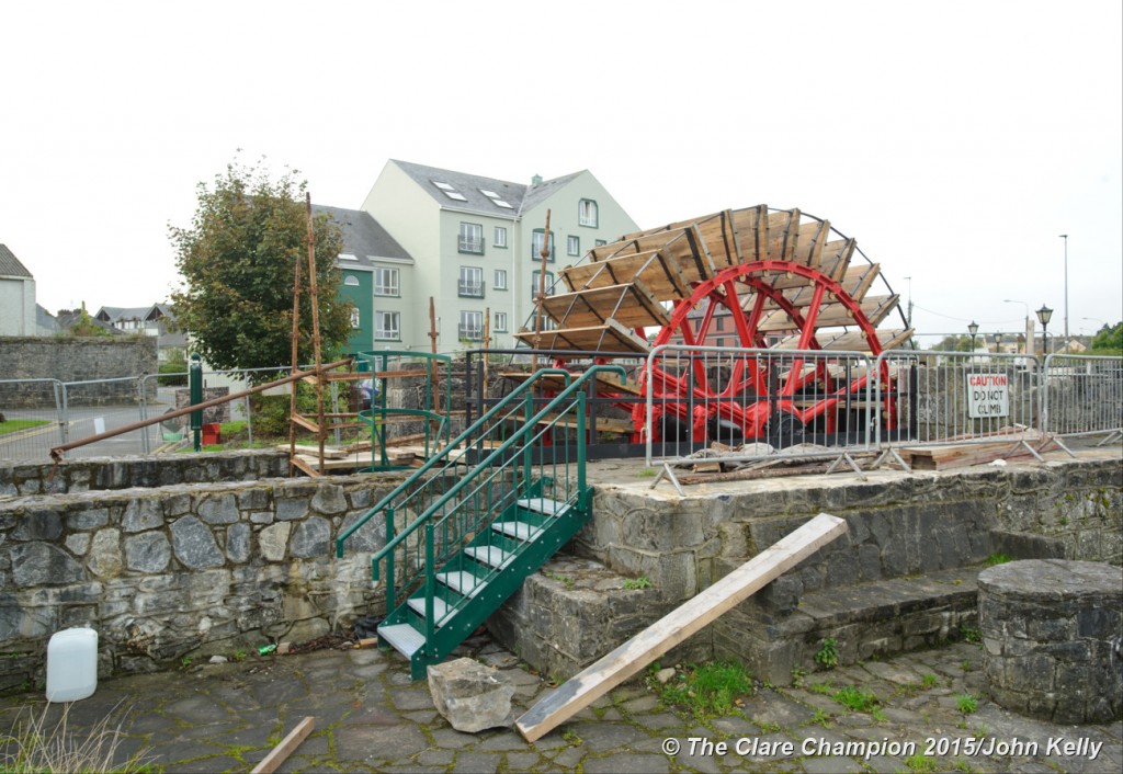 The Mill Wheel in Ennis.