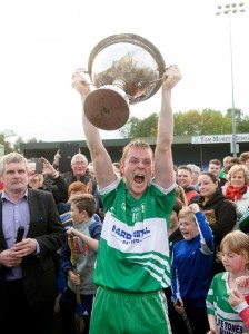 Wolfe Tones celebrate after the final at Sixmilebridge.