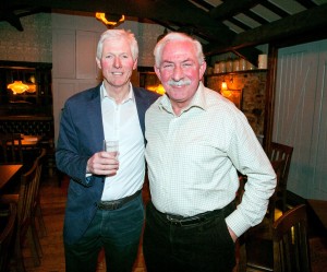 Enda O'Connor and Johnny Callinan from the great Clare team of the '70s. Photograph by Arthur Ellis