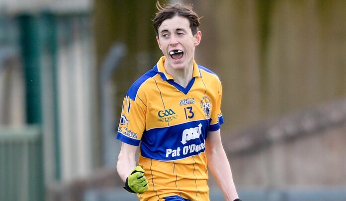 Joe McGann was the Clare minor's goalscorer.