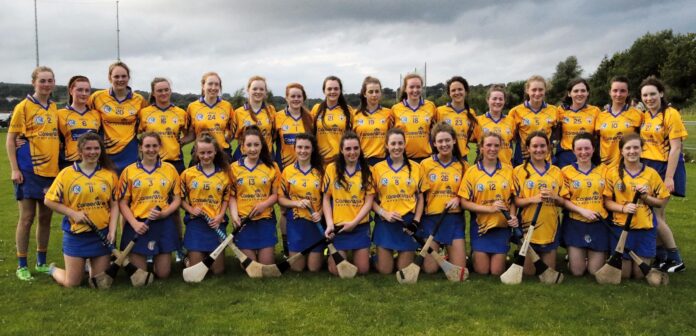 The Clare minor camogie team.