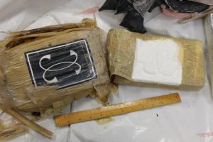 Part of the cocaine seizure in Liscannor. Photograaph by Revenue Customs