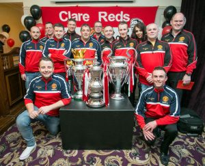 At the Manchester United supporters event at The Auburn Lodge. Photograph by Arthur Ellis.