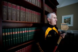 Ballyea GAA Club chairman Pat Moylan. Photograph by Arthur Ellis.