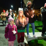 Vigil for Ashling Murphy, Shannon Town Park, Shannon, at 19:29:57, 14January 2022,