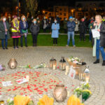 Vigil for Ashling Murphy, Shannon Town Park, Shannon, at 19:36:04, 14January 2022,