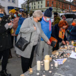 Vigil for Ashling Murphy, O’Connell Monument, Ennis, at 17:22:32, 14January 2022,