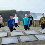 Cairde dance group at Cliffs of Moher