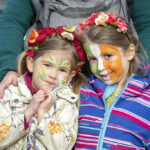 170322Sisters Clara and Lisica Michaels at the Tulla Parade. Pic Arthur Ellis.