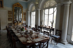 One of the magnificent rooms of Casa Rocca Piccola in Valletta.