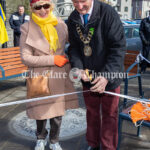 Opening of the Frienship Seating area in Abbey Street Car Park