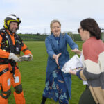 Irish Coast Guard rescue helicopter, Kilmaley National School, , at 10:51:14, 12May 2022,