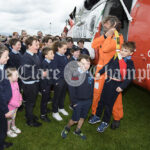 Irish Coast Guard rescue helicopter, Kilmaley National School, , at 10:20:26, 12May 2022,