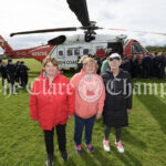 Irish Coast Guard rescue helicopter, Kilmaley National School, , at 10:38:33, 12May 2022,