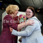 President in Ennis for Tidy Towns plaque unveiling