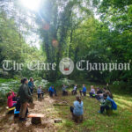 Flagmount National School Forest School outing