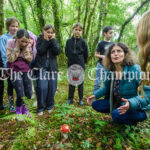 Flagmount National School Forest School outing