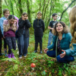 Flagmount National School Forest School outing