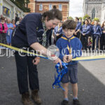 official opening of the new Ennis Scout Hall, Cathedral car park, Ennis, at 14:10:37, 17September 2022,