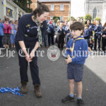 official opening of the new Ennis Scout Hall, Cathedral car park, Ennis, at 14:10:39, 17September 2022,