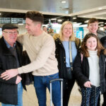 Shannon Airport Christmas homecomings