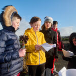 Ennistymon school children singing carols at Hospital