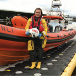 Ania Skrzypczynska, volunteer crew, Lough Derg RNLI