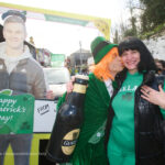 at the St Patrick’s Day parade in Lisdoonvarna. Photograph by John Kelly