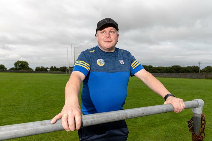 Clare Camogie manager, John Carmody.