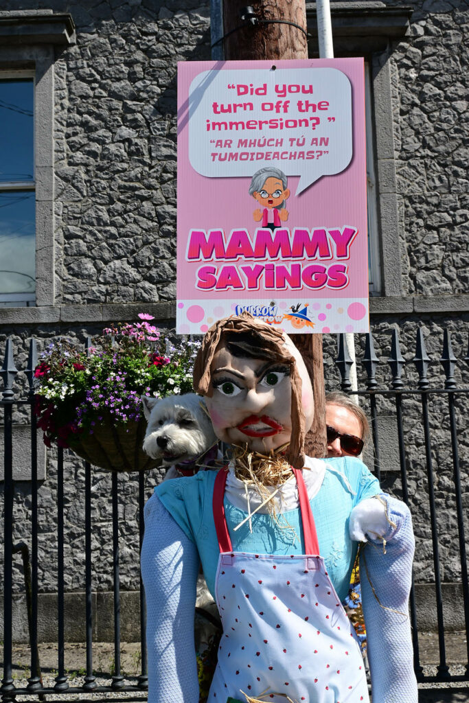 My Mammy Shelly with me and one of the Mammy sayings.