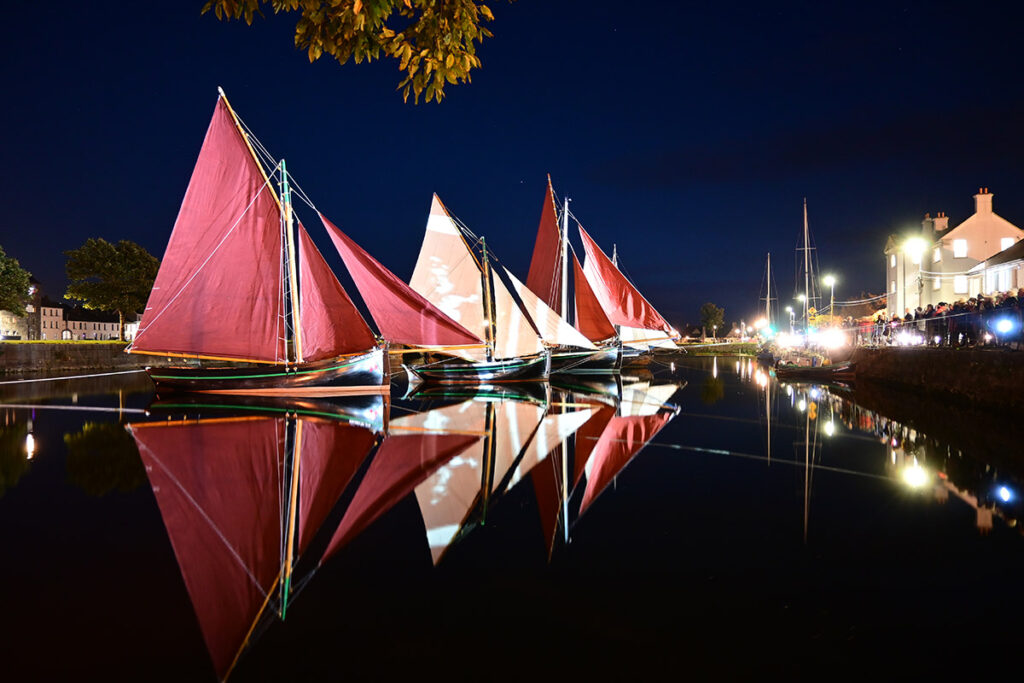 A magical view across The Claddagh.